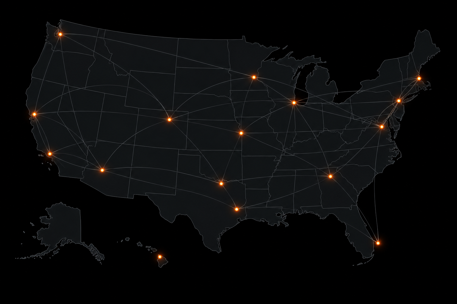 Markus Visuals coverage map
